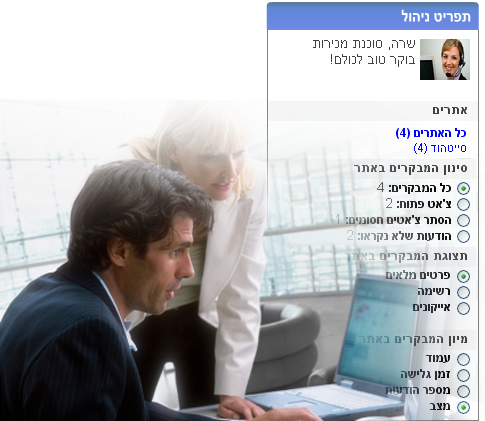 סייטהוד sitehood סרגל כלים לאתר